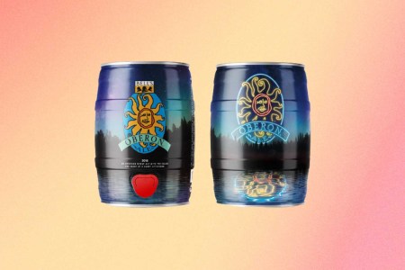 Two mini kegs from Bell's Brewery, one of the first craft breweries to embrace the five-liter beer dispenser