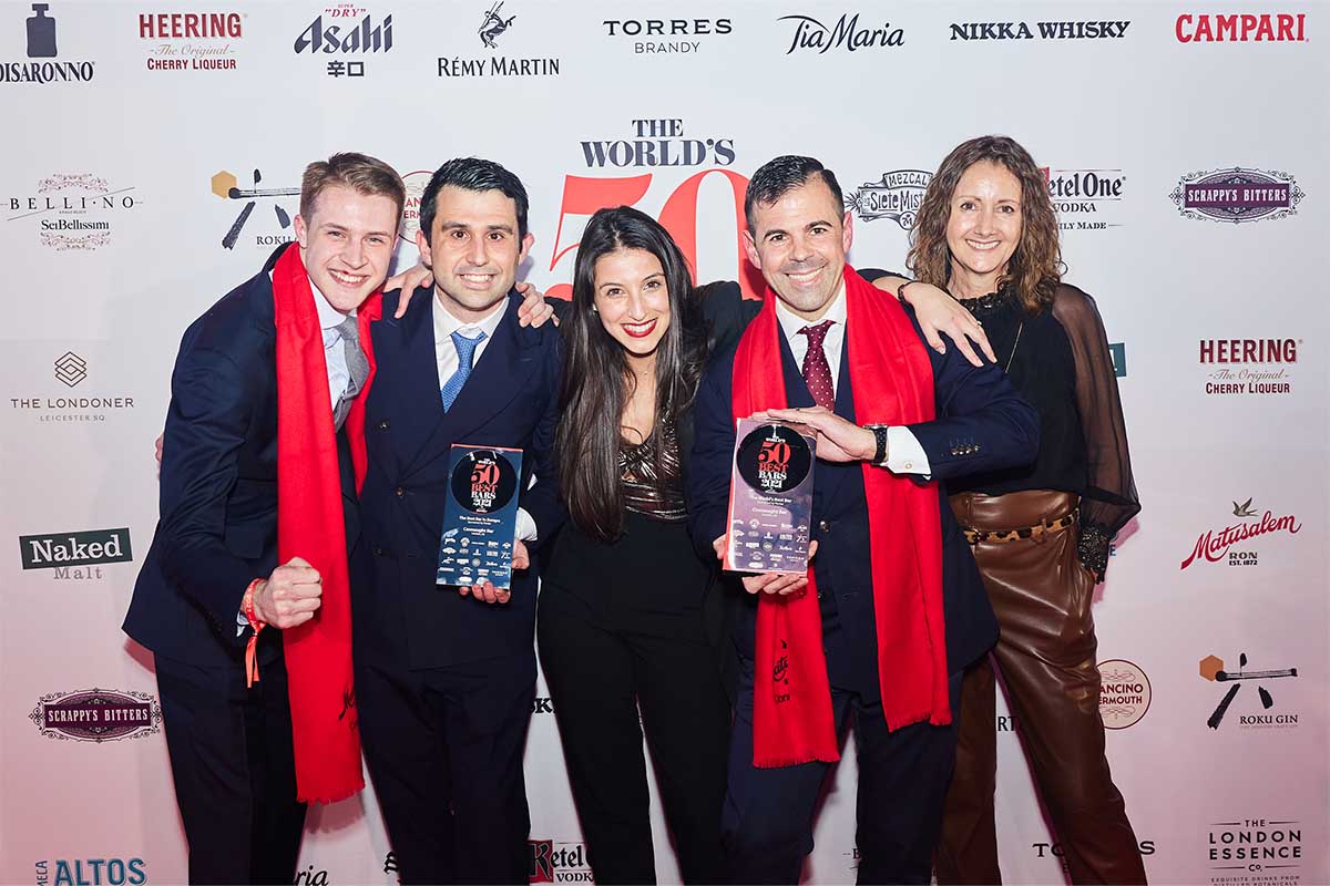 Winners from the World's 50 Best Bars were announced live in London on December 7th. The Connaught Bar in London took home top honors for the second year in a row.