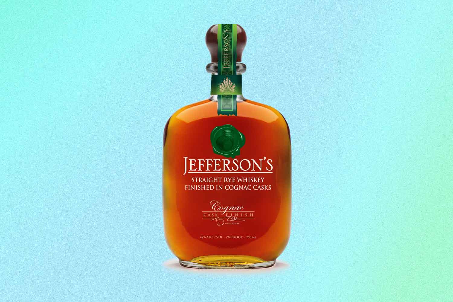 Jefferson’s Straight Rye Whiskey Finished in Cognac Casks