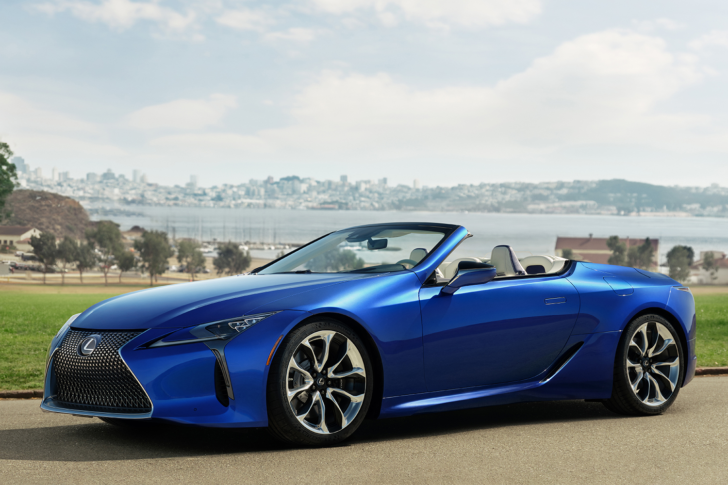 The Lexus LC 500 Convertible, one of our favorite vehicles of 2021