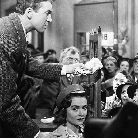 A scene from "It's a Wonderful Life," a Christmas staple that the FBI did in fact investigate as part of a larger dive into Communist propaganda