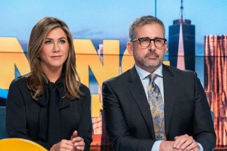 Jennifer Aniston and Steve Carell on Apple TV+'s "The Morning Show"