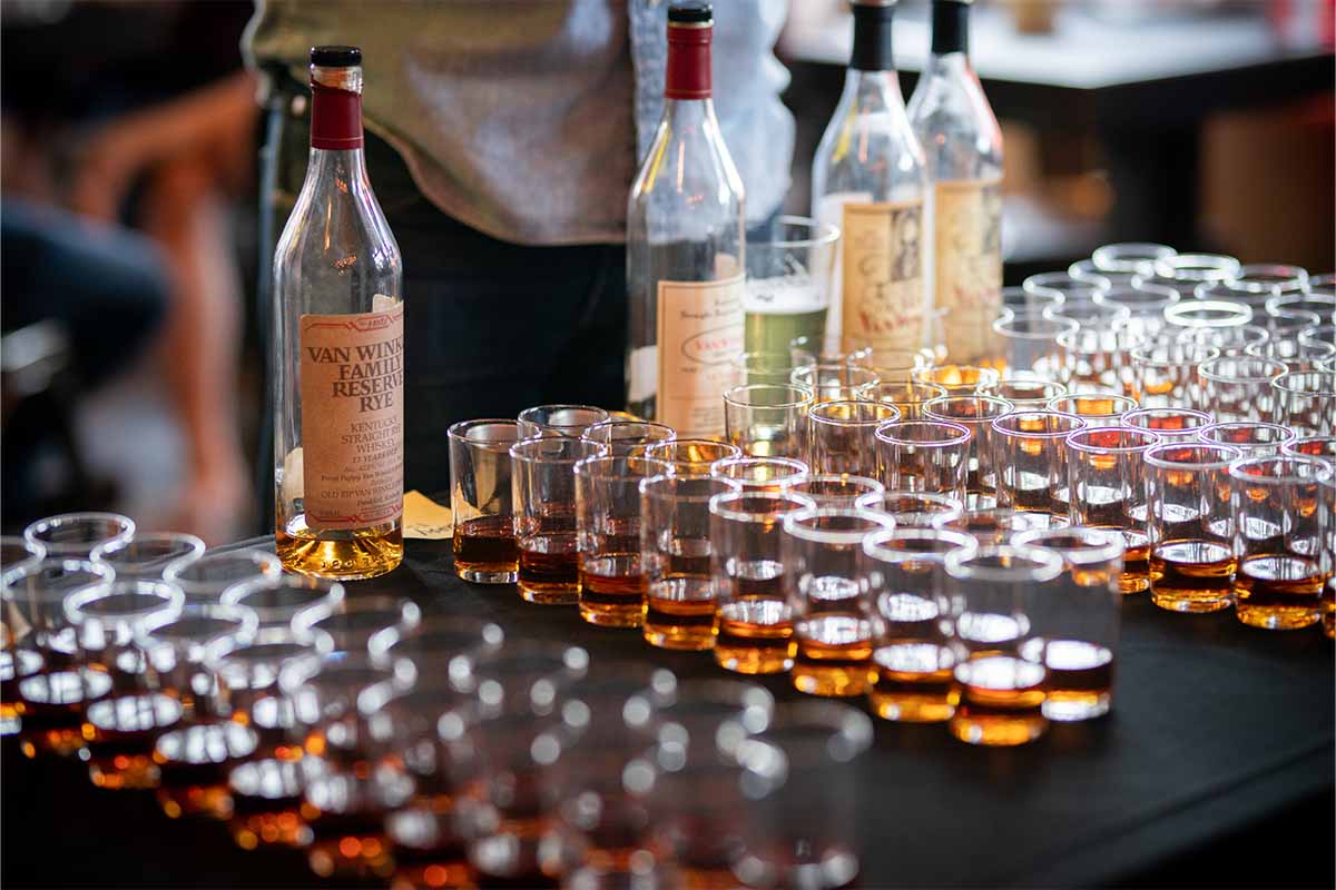 Pappy serves at Eight Row Flint