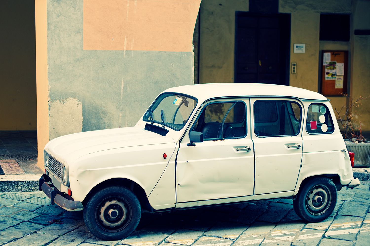 The Renault 4, an unassuming little car that was a favorite in Colombia and one that Pablo Escobar once used for racing