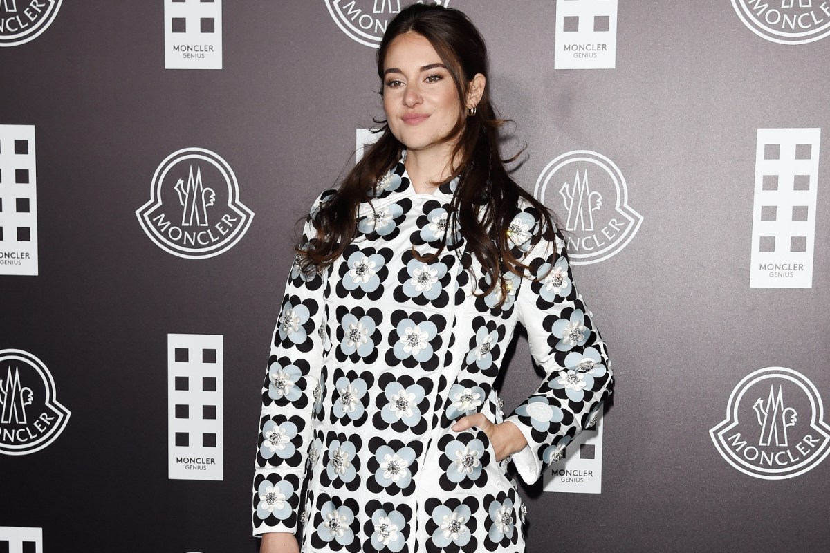 shailene woodley attends the Moncler fashion show on February 19, 2020 in Milan, Italy. Woodley and her boyfriend, Aaron Rodgers, have a very uninteresting "non-traditional" relationship, according to People magazine.