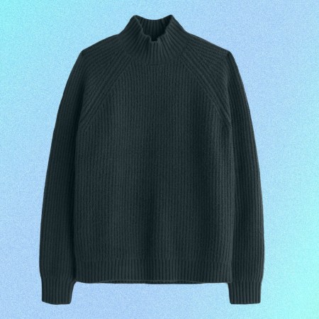 Go Big or Go Home With an Extra 25% Off This Oversized Mockneck Sweater