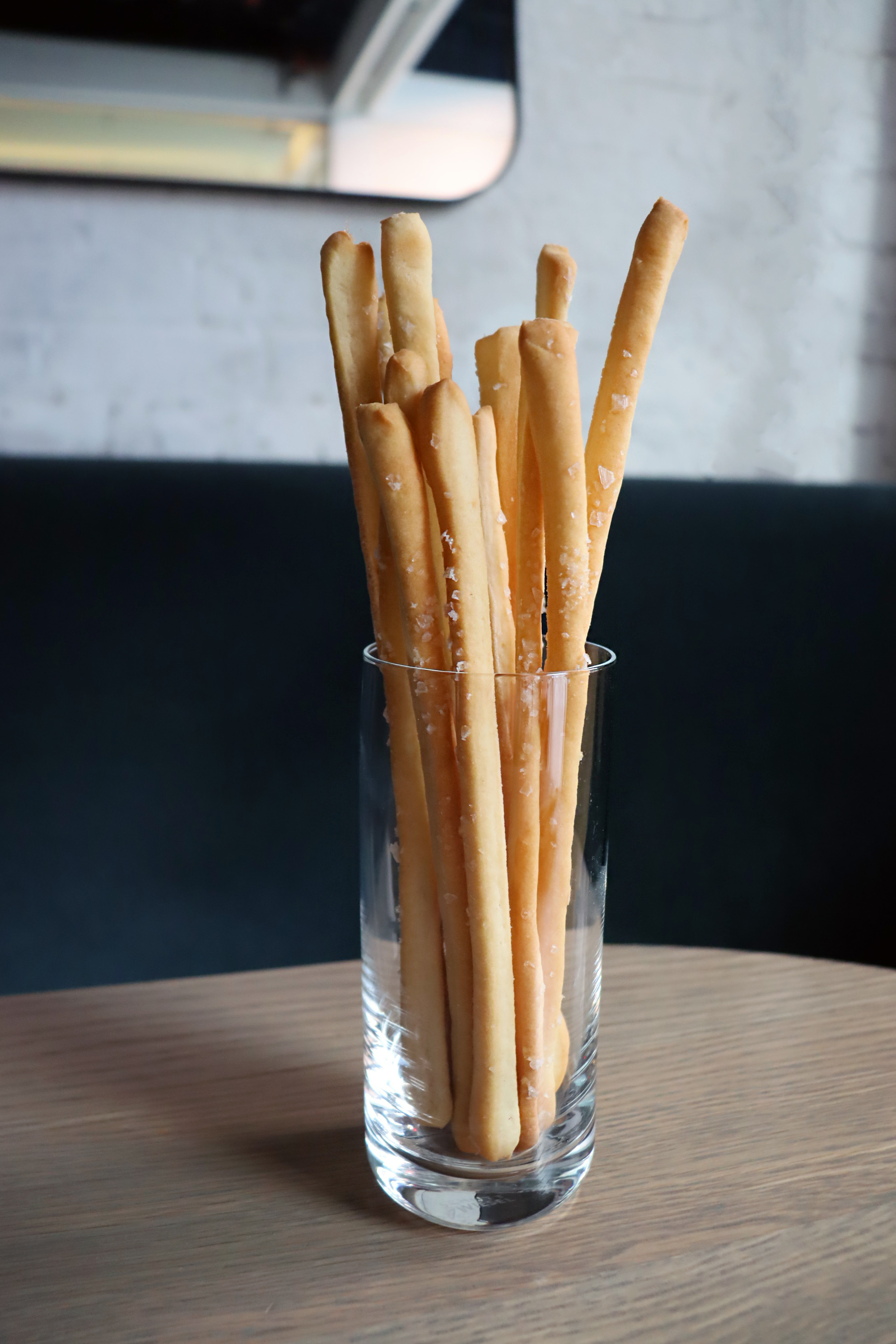 Chef's Home Recipe for Grissini, Italian Breadsticks, Made of Sourdough