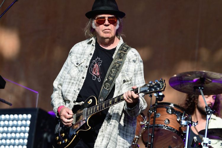 Neil Young performs at Barclaycard Presents British Summer Time Hyde Park at Hyde Park on July 12, 2019 in London, England. Here's how to stream Young's music now that he's off Spotify after criticizing the streaming platform for hosting Joe Rogan.