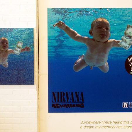 Nirvana artifacts are seen at the opening of "In Bloom: The Nirvana Exhibition," marking the 20th Anniversary of the release of Nirvana's "Nevermind" album, at the Loading Bay Gallery on September 13, 2011 in London, England.