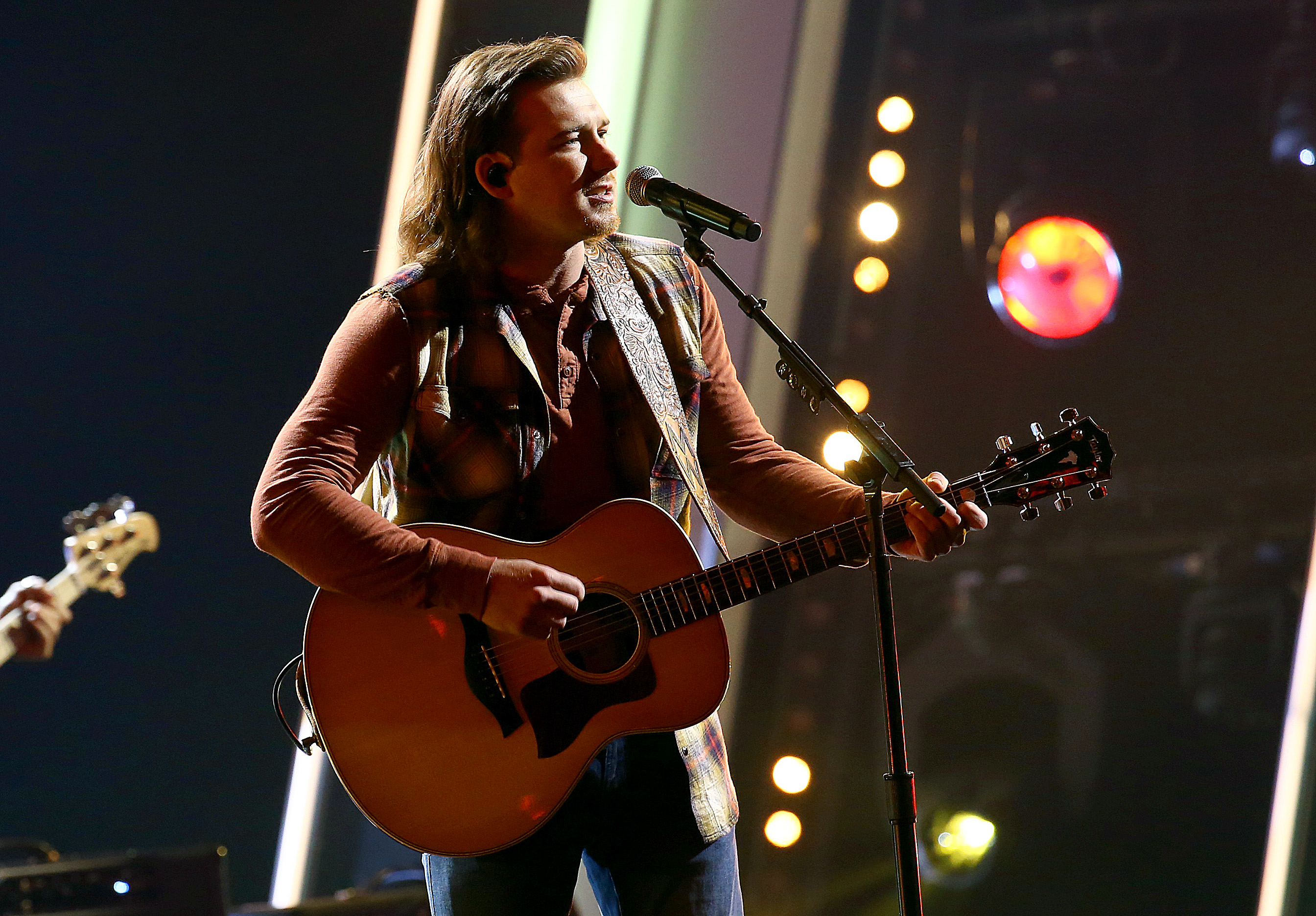Morgan Wallen performs onstage at Nashville’s Music City Center on November 11, 2020.