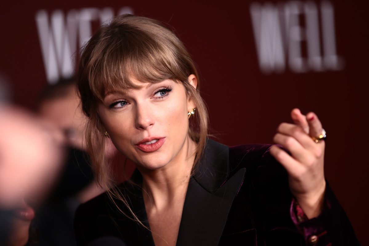 Taylor Swift attends the "All Too Well" New York Premiere on November 12, 2021 in New York City.