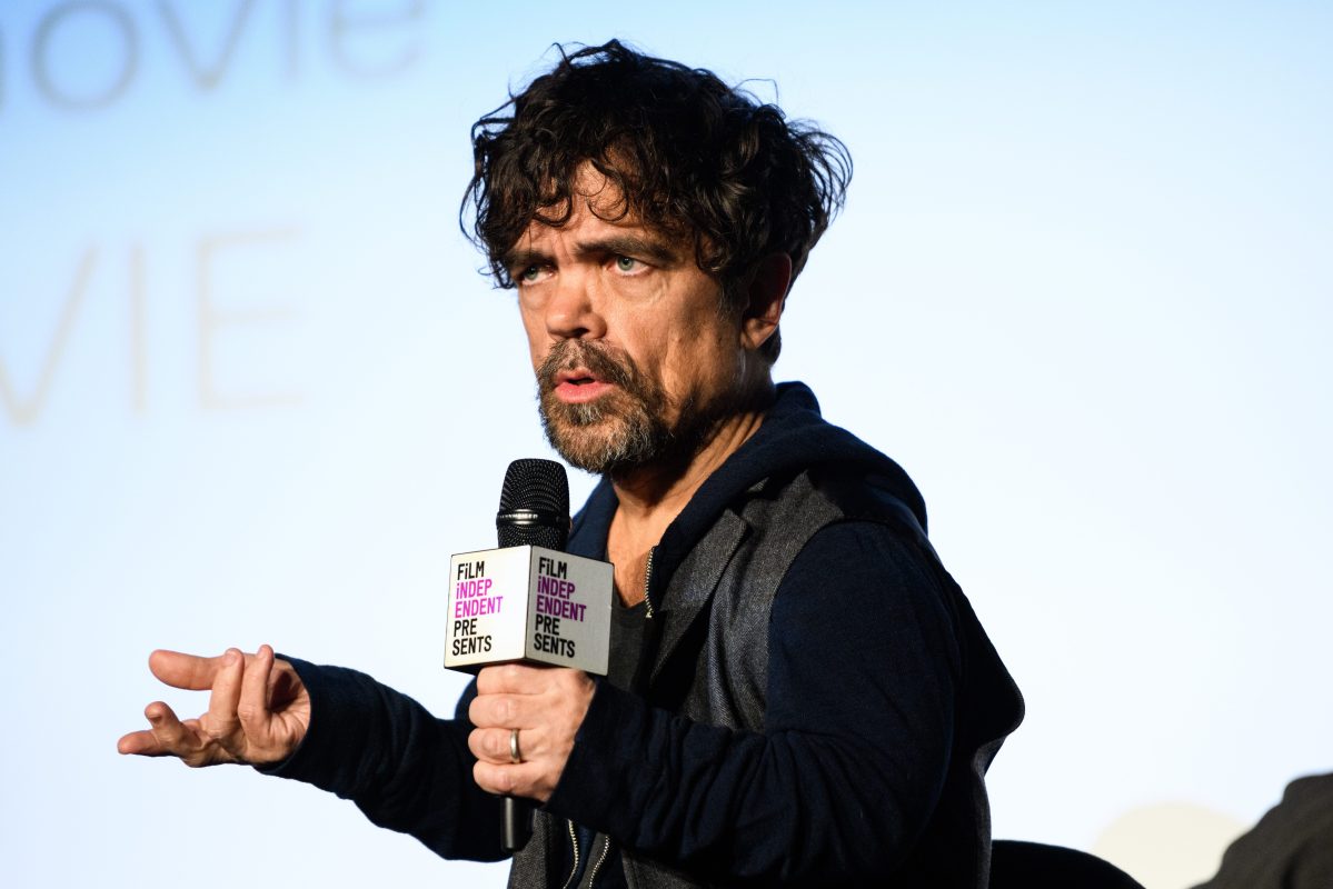 Peter Dinklage attends the Film Independent Screening of "Cyrano" at Harmony Gold on December 11, 2021 in Los Angeles, California. the actor has called out Disney for the casting of their new "Snow White" adaptation