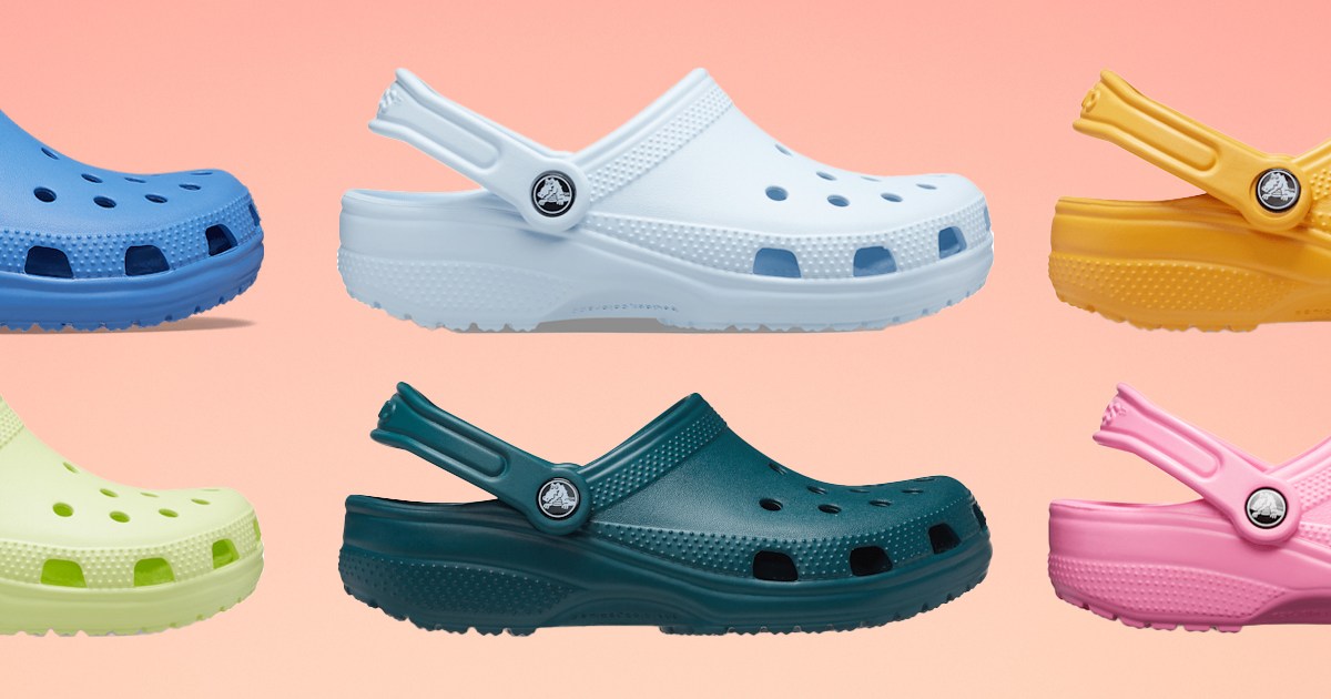 Lots of Crocs are on sale