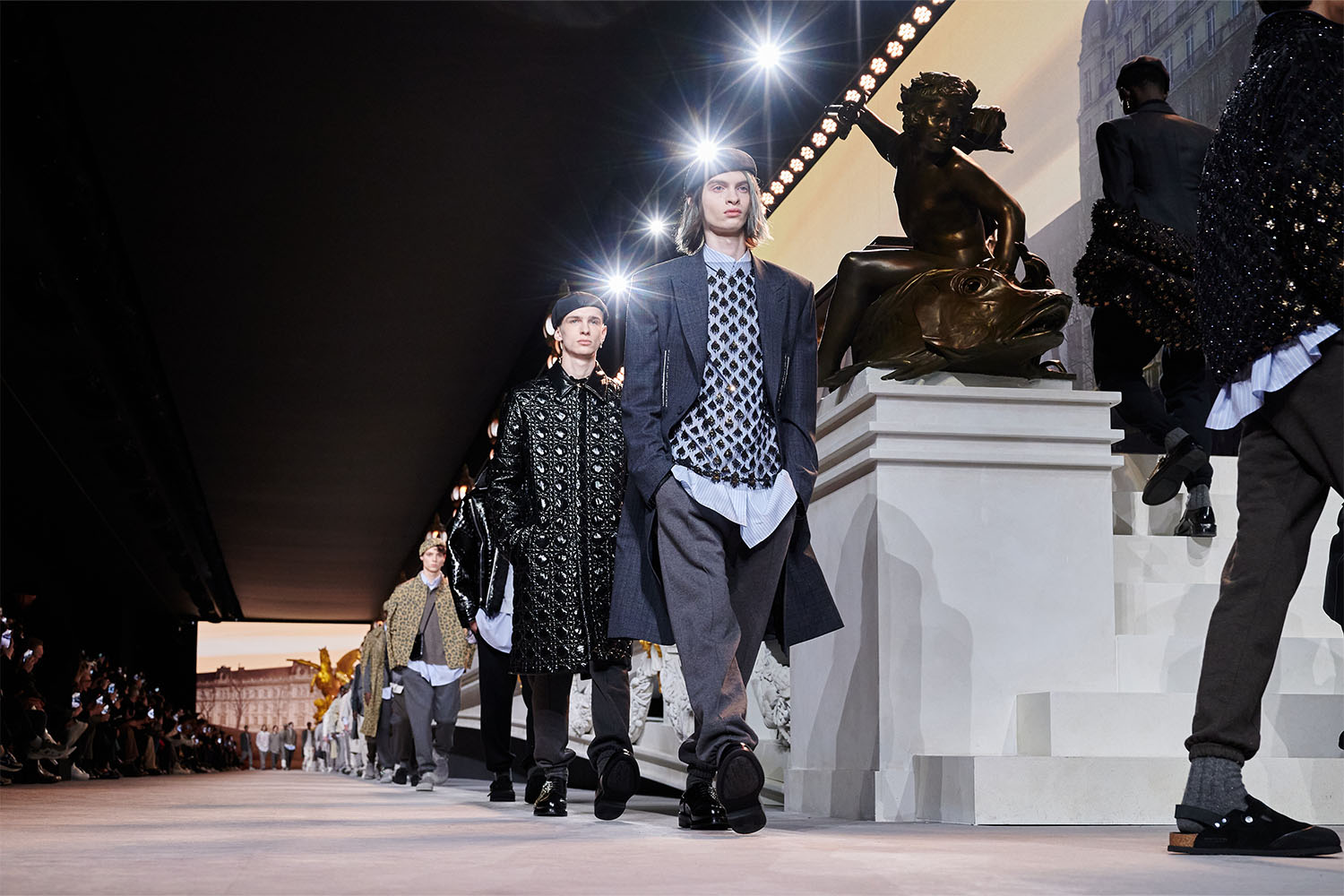 Louis Vuitton And Supreme Take Center Stage At Paris Fashion Week