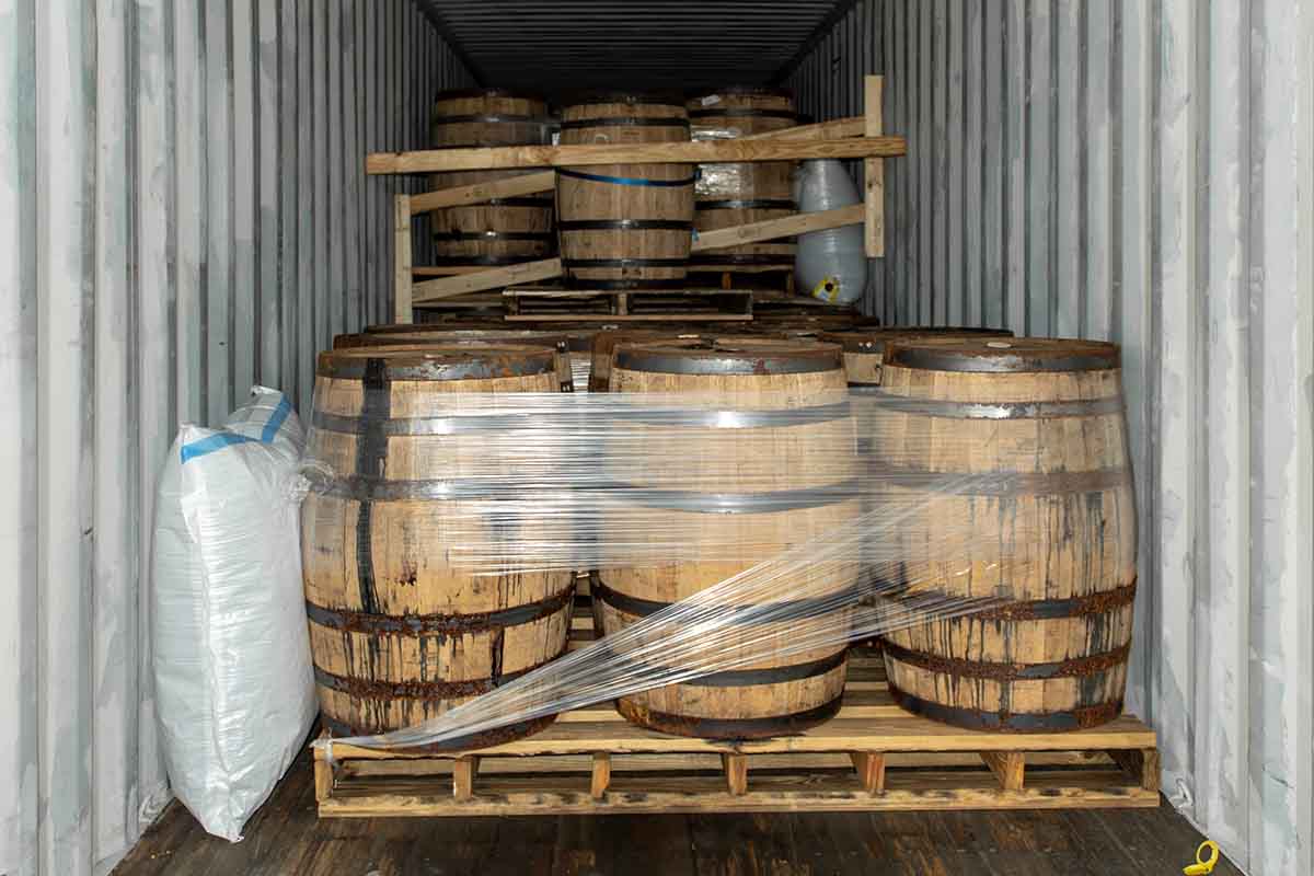 Barrels for Jefferson's Aged at Sea releases