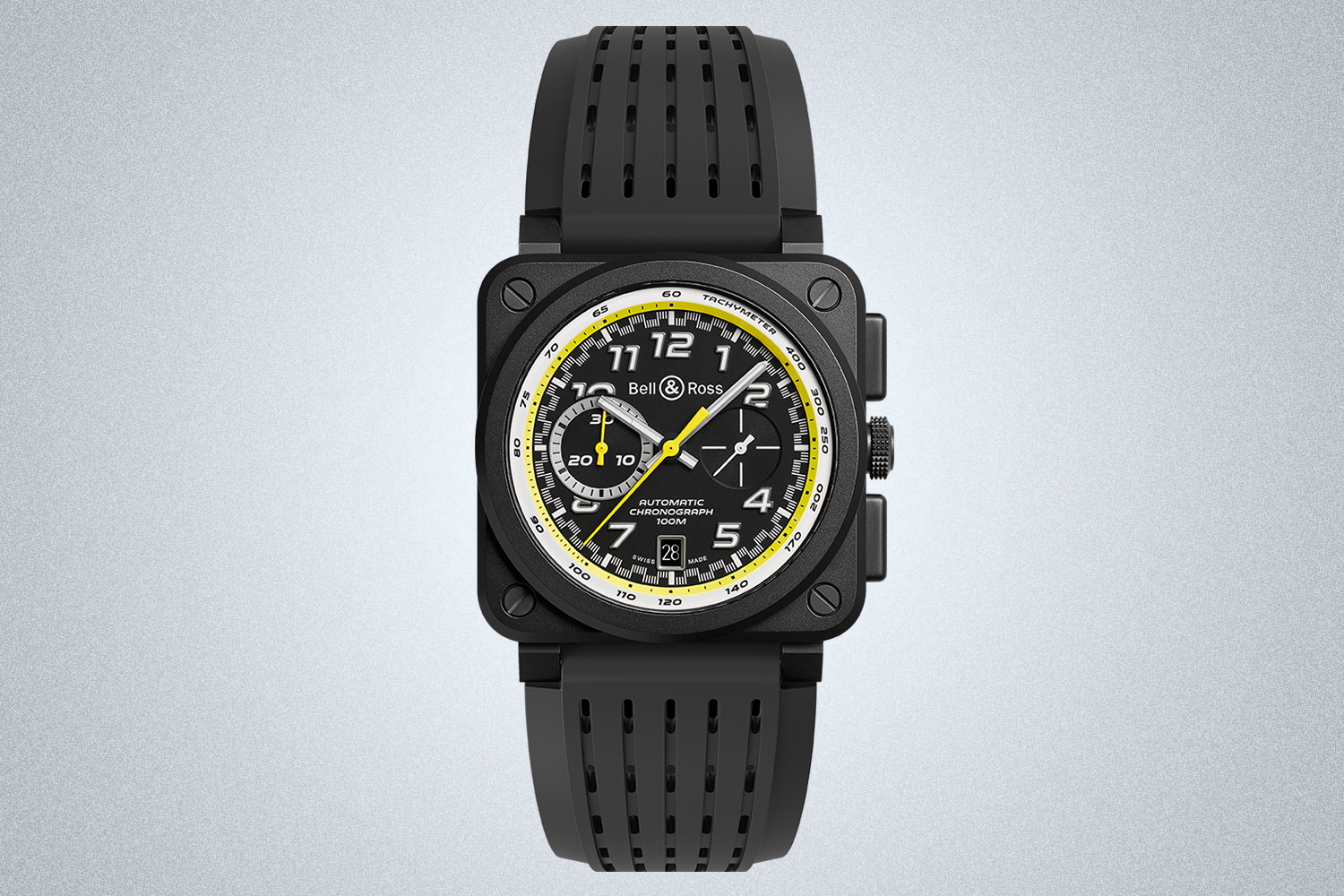 The Bell & Ross BR 03-94 R.S.20 men's watch inspired by Renault cars