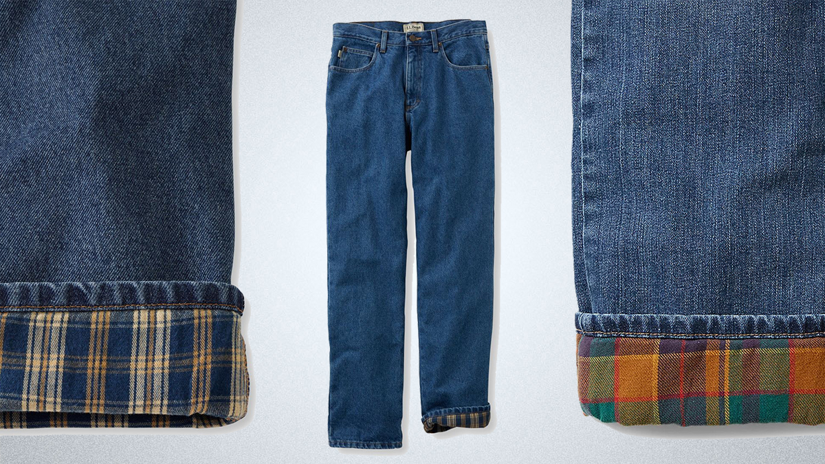 Descubrir 47+ imagen levi’s jeans with flannel lining