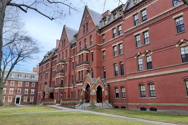 Harvard University, which, according to a recent study, is the cheapest amongst the top 20 private schools