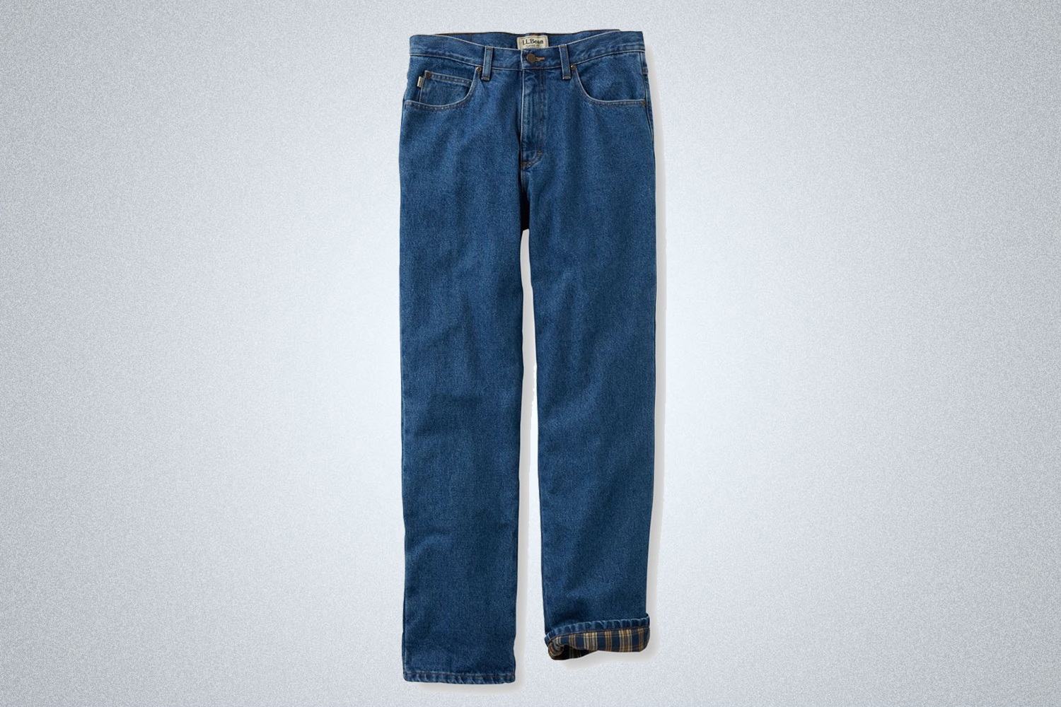 L.L. Bean Men's Double L Flannel-Lined Jeans, Classic Fit