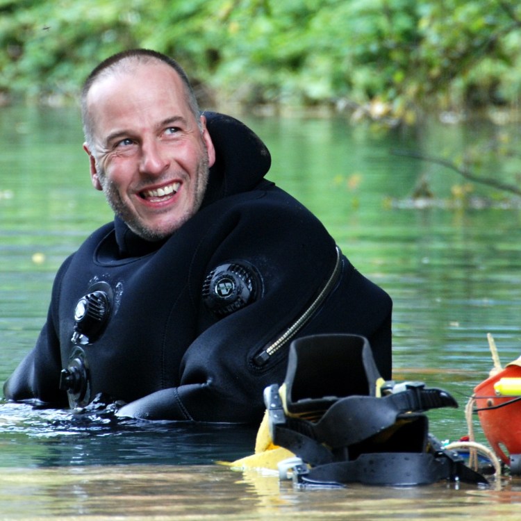 Rick Stanton MBE is one of a handful of cave divers who are called in for emergency rescues around the globe
