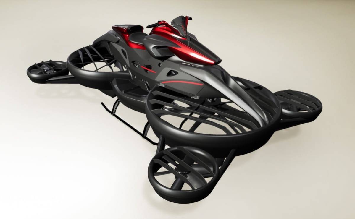 XTurismo Limited Edition, a new hoverbike from Japanese startup A.L.I. Technologies