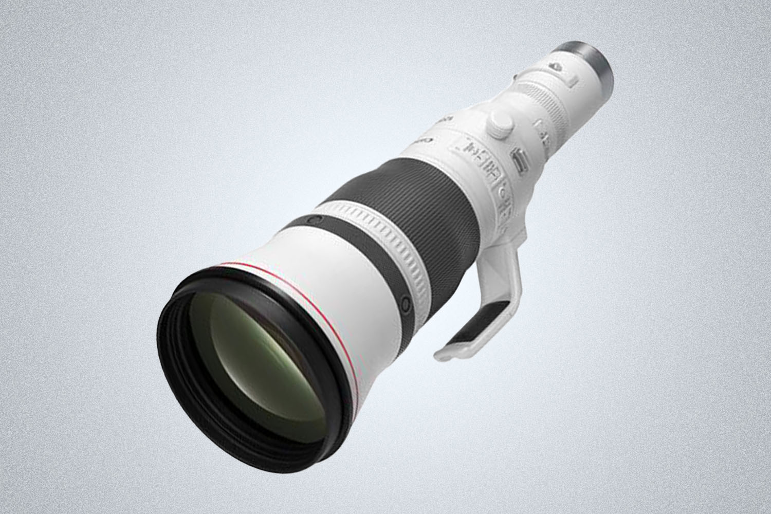 A very large, telescopic-esque camera lens