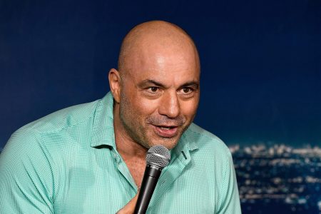 Joe Rogan performs during his appearance at The Ice House Comedy Club on March 15, 2019 in Pasadena, California. A more recent performance the comedian said basically to not listen to his own advice on Covid-19.