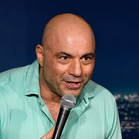 Joe Rogan performs during his appearance at The Ice House Comedy Club on March 15, 2019 in Pasadena, California. A more recent performance the comedian said basically to not listen to his own advice on Covid-19.