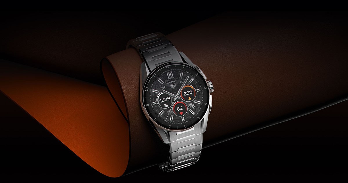 a TAG Heuer smart watch