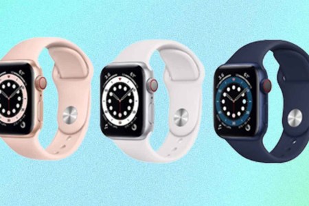 multiple colorways of the Apple Watch Series 6, now on sale at Woot