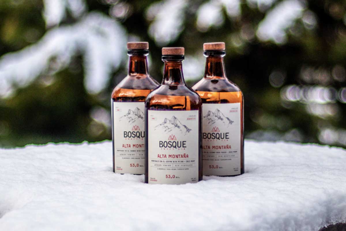 Three bottles of The Alta Montaña expression from Argentina's Bosque just won World's Best Contemporary Style Gin