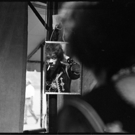 Jimi Hendrix, "Mirror Image" by Jerry Schatzberg, 1967