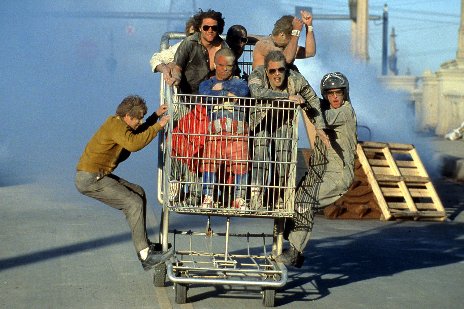 A still from "Jackass: The Movie" (2002)