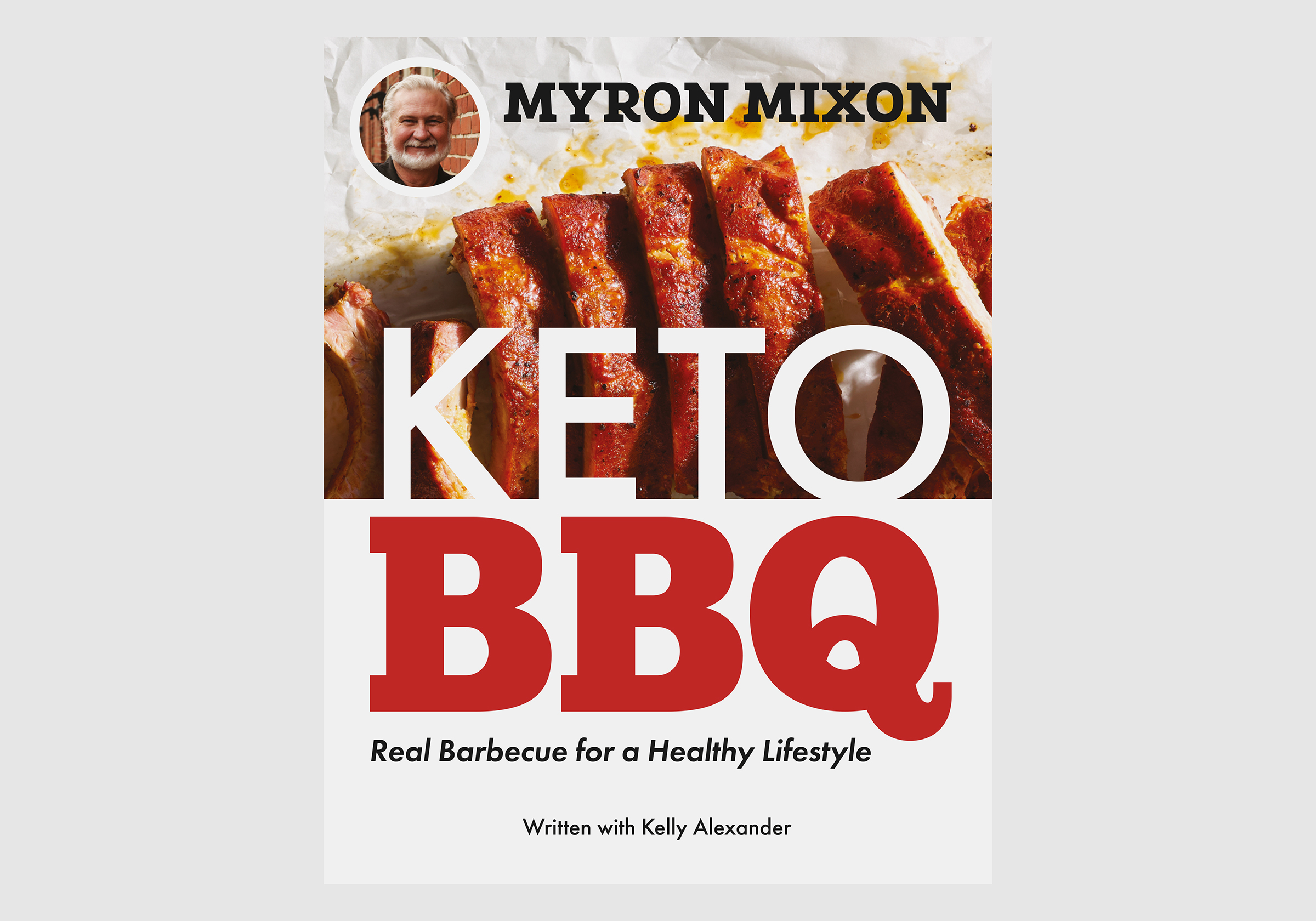 Myron Mixon's "Keto BBQ: Real Barbecue for a Healthy Lifestyle" is a thick book about slimming down
