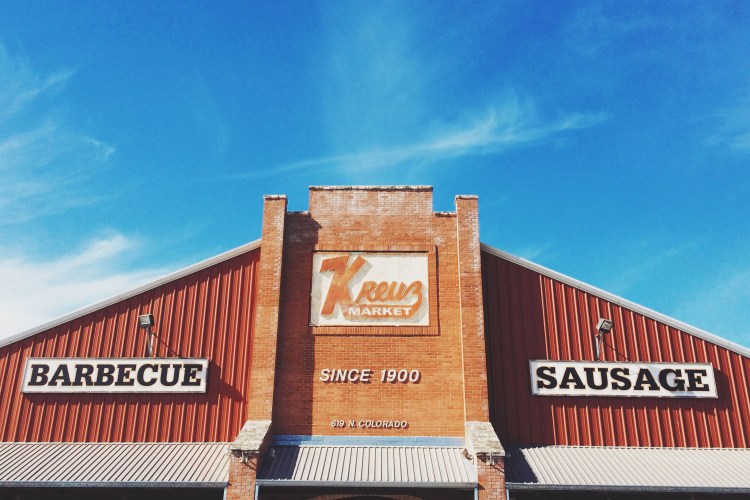 Kreuz BBQ, Lockhart, Texas. Since 1900.