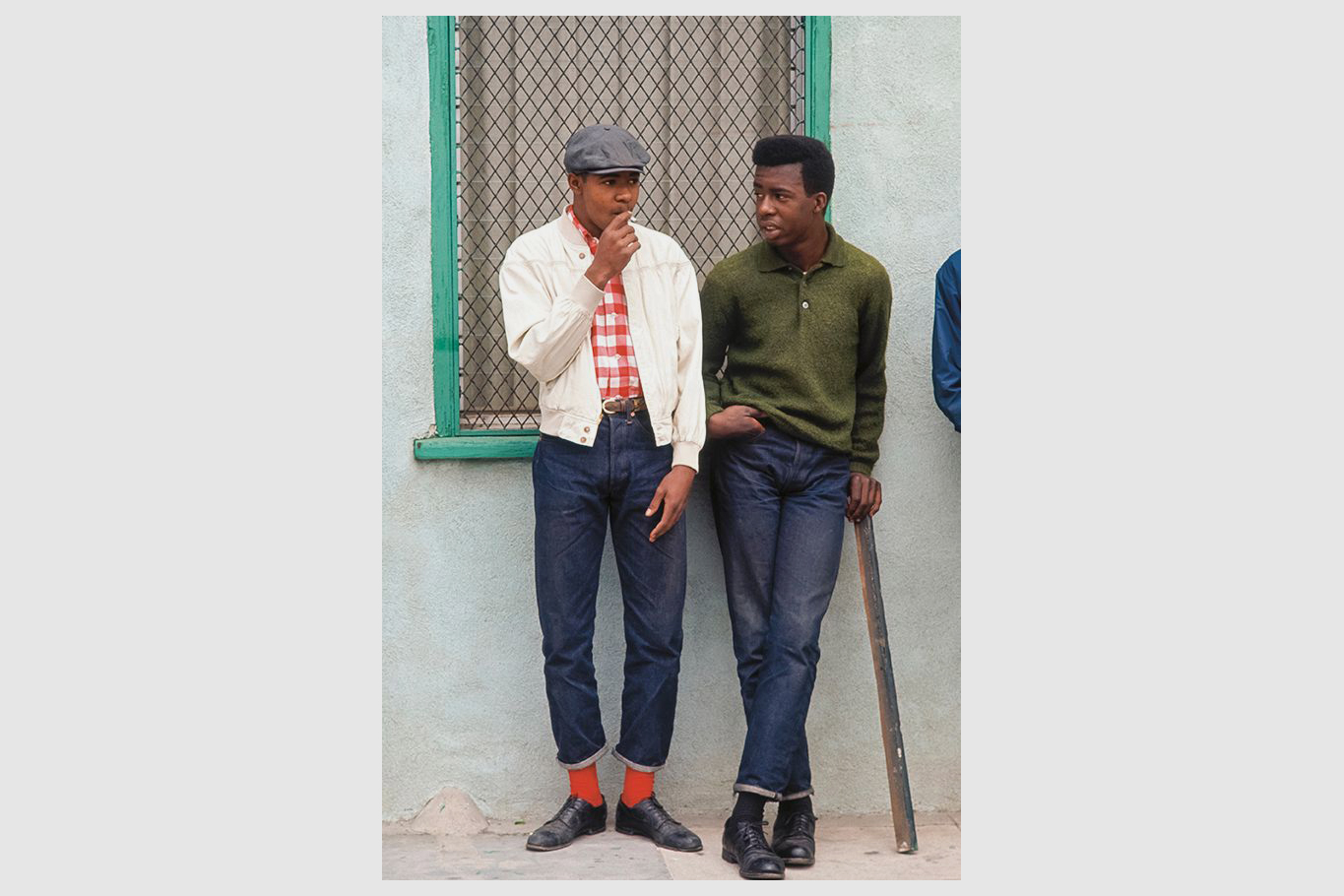 two black men in prep style shot for life magazine