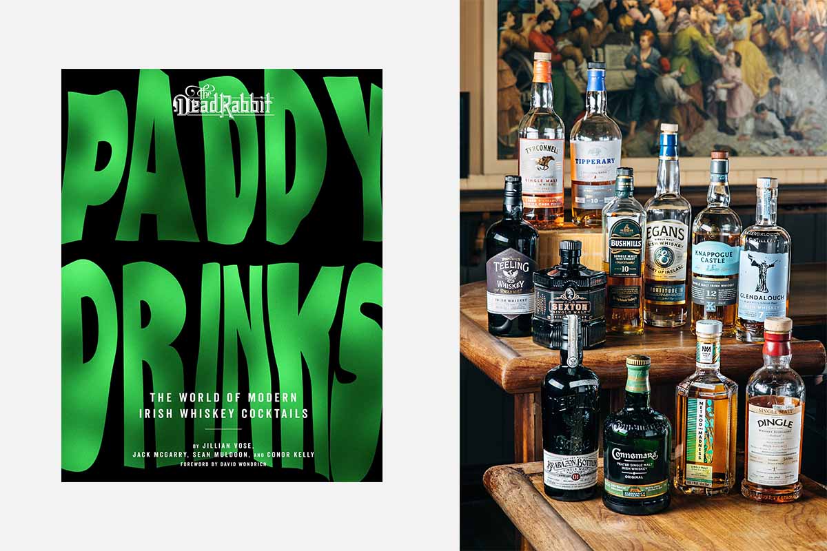 Paddy Drinks book cover;  irish single malt styles