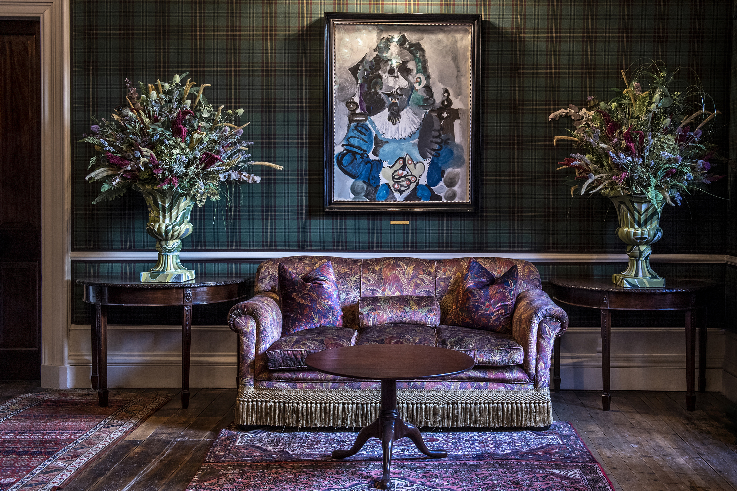 Picasso's Mousquetaire Assis at the Fife Arms in Scotland