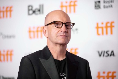 Steven Soderbergh attends the "Mr. Kneff" Secret Screening during the 2021 Toronto International Film Festival at Princess of Wales Theatre on September 17, 2021. In a new interview, Soderbergh said there's no sex in superhero movies. We beg to differ.