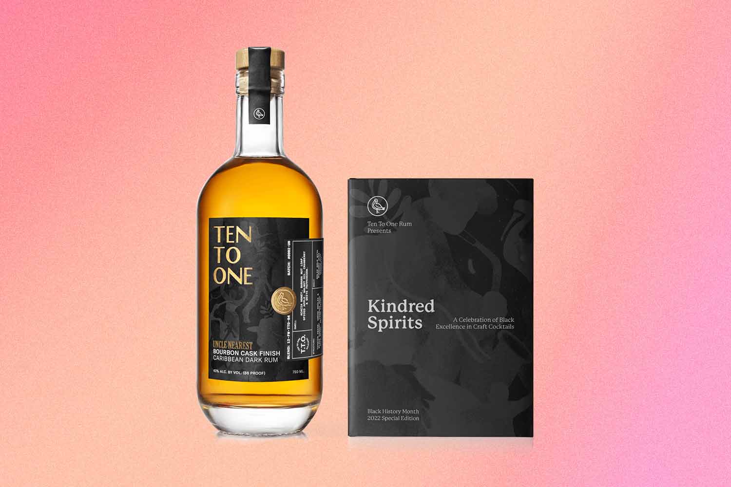 Ten To One's new collaboration with Uncle Nearest Premium Whiskey, and their new cocktail book "Kindred Spirits"