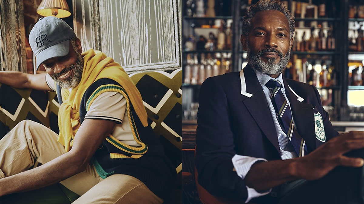 Two model shots of various BR Athletics apparel