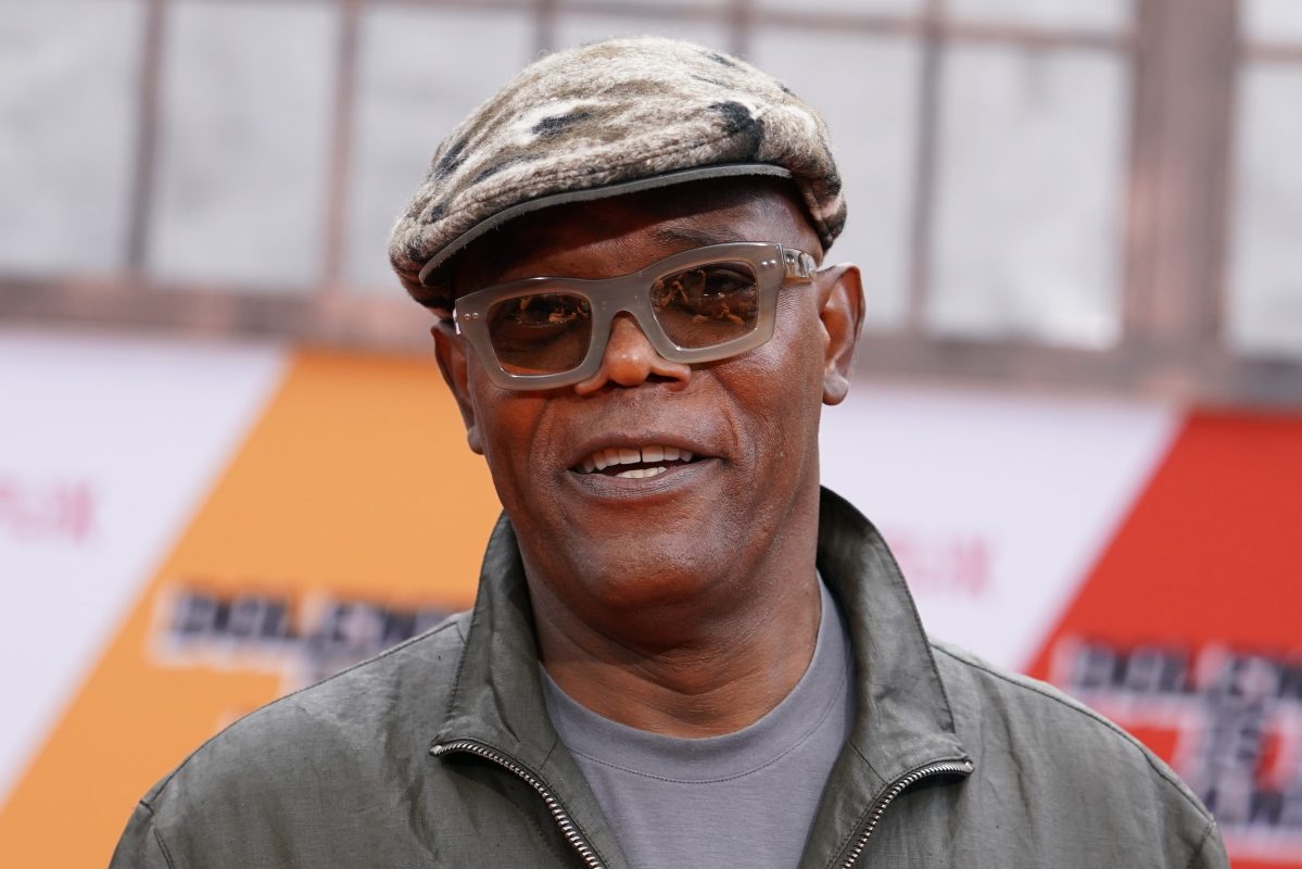 Samuel L. Jackson attends the LA premiere of Netflix's "Dolemite Is My Name" at Regency Village Theatre on September 28, 2019 in Westwood, California.