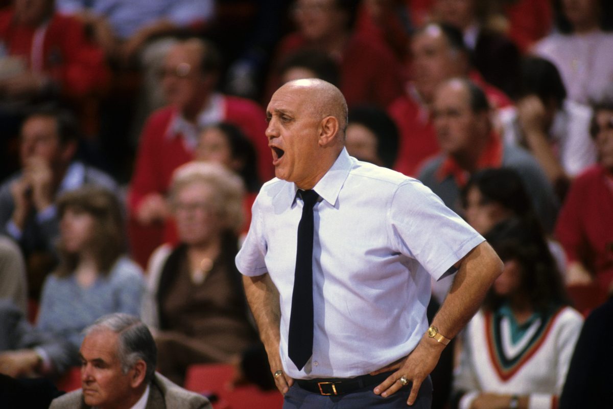 UNLV coach Jerry Tarkanian during a game in 1984.
