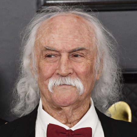 David Crosby attends the 62nd Annual GRAMMY Awards on January 26, 2020 in Los Angeles, California. In a new interview with Stereogum, Crosby explained his reasons for taking his music off Spotify and he thinks young people shouldn't be musicians.