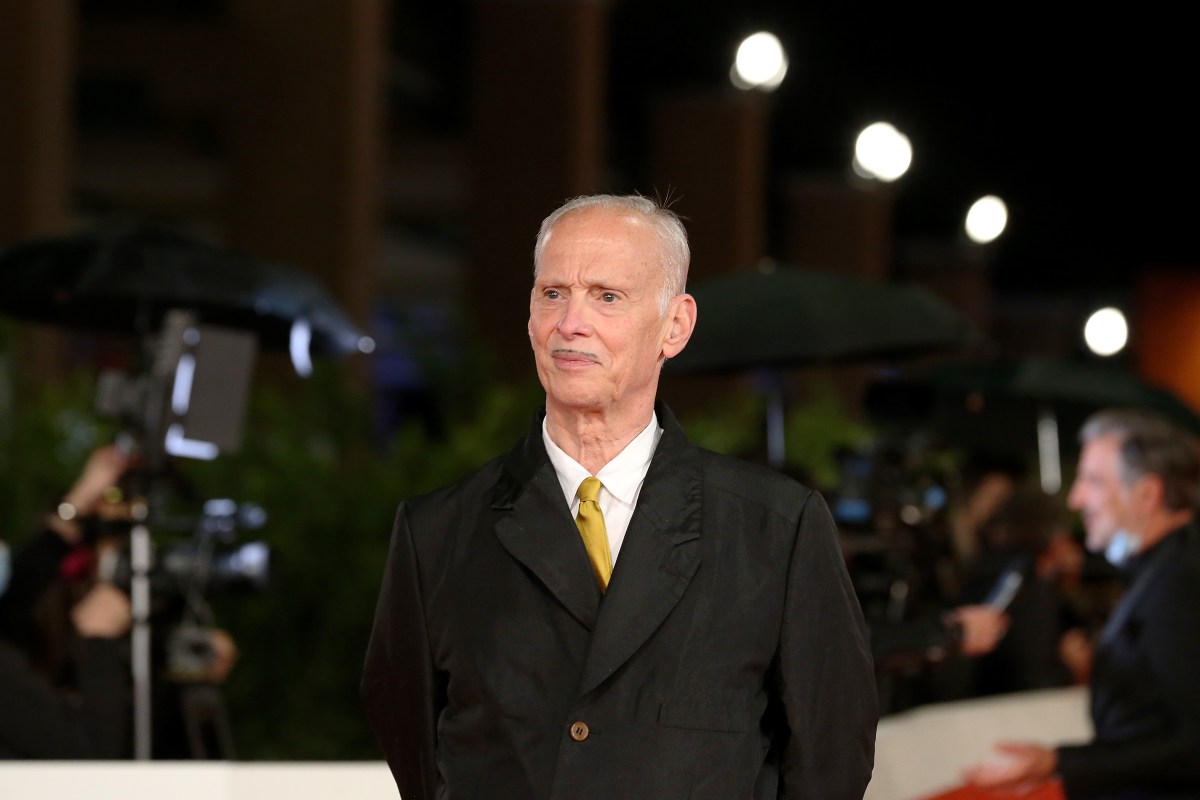 John Waters attends the red carpet of the movie "Soul" during the 15th Rome Film Festival on October 15, 2020 in Rome, Italy.