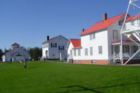 The Great Lakes Shipwreck Museum in Paradise, MI. The ship Atlanta sunk in 1891 in Lake Superior, but it was recently found in 2022.