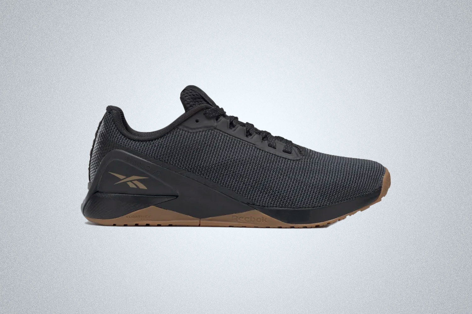 The Nano X1 Grit Training Shoes in black for exercise, crossfit and more