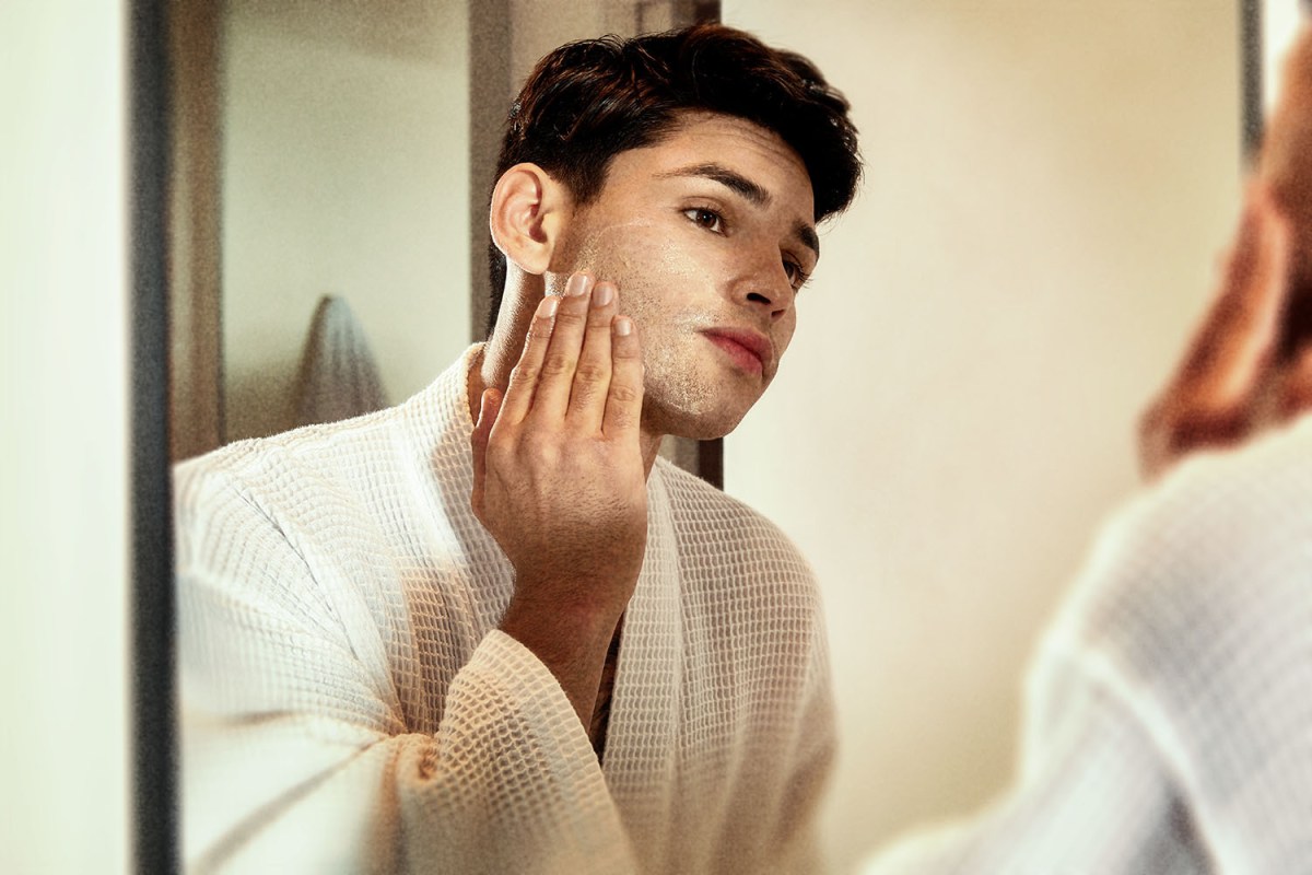 Boxer Ryan Garcia rubbing moisturizer on his face. We chatted with the undefeated boxing prodigy in a new interview.