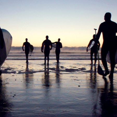 The trailer image for "Winter Surfing: New England’s Best Kept Secret."