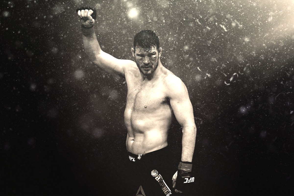 No one goes into the ring with one eye. Bisping did it, and won. 